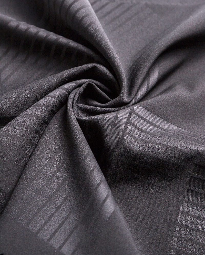 Tecido elástico jacquard dupla face