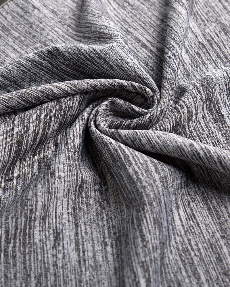 Tecido canelado de malha catiônico antiestático