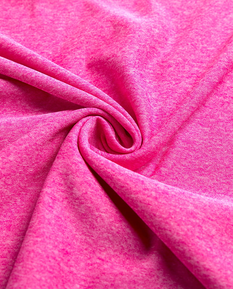 Alta qualidade catiônico dty elastano dois lados escova tecido de malha dralon para vestuário roupa interior térmica